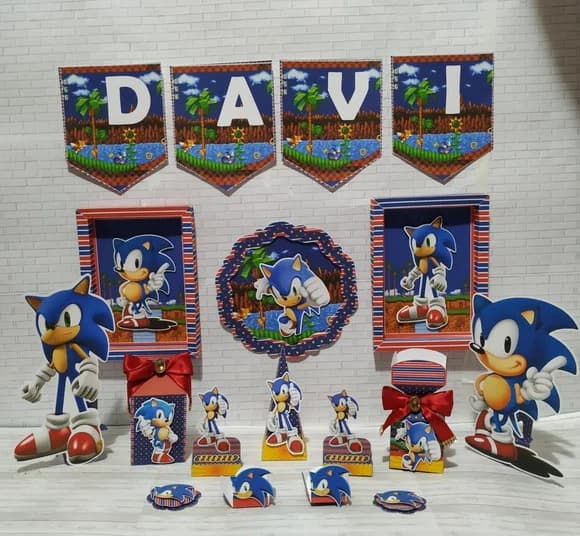 Festa em Casa Sonic
