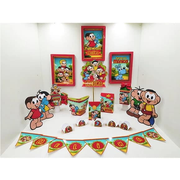 Kit Festa Um Só Bolinho-turma da Monica