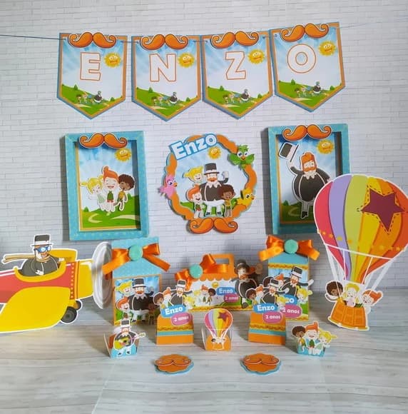 Kit Festa So Um Bolinho Mundo Bita