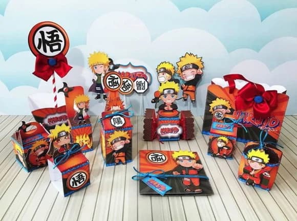 Kit Festa Naruto + Brinde