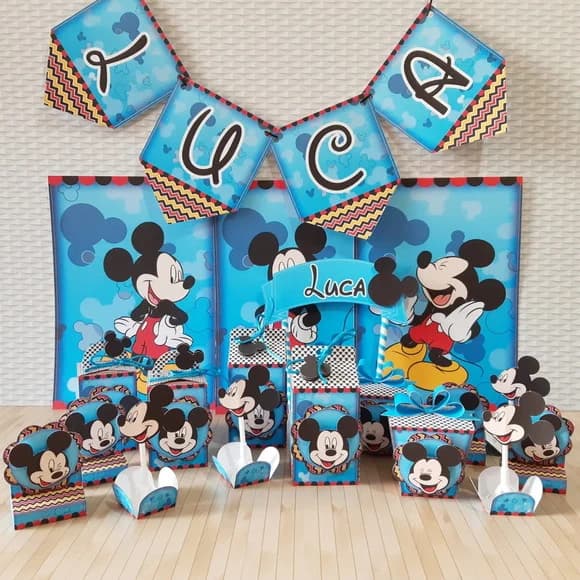 Kit Festa Mickey Completa