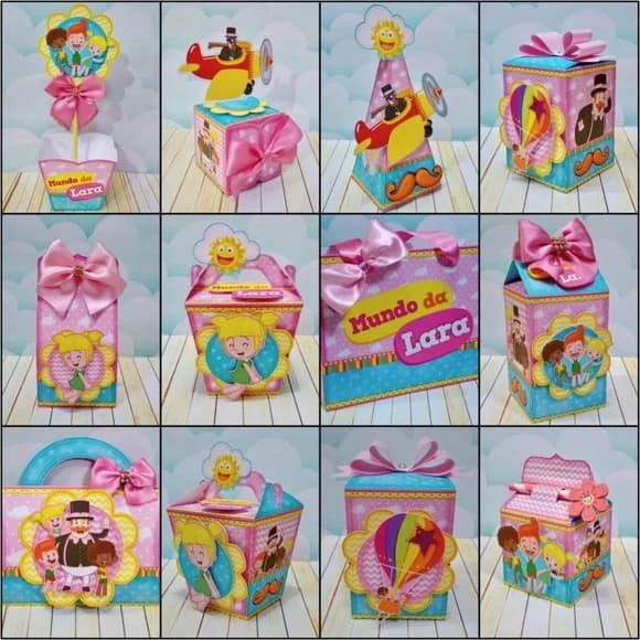 40 Lembrancinhas Bita Rosa