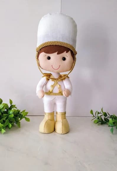 Soldadinho de Chumbo em Feltro 35cm