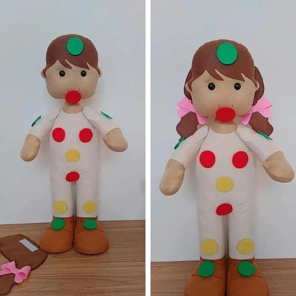 Boneco Semáforo do Toque - 60 cm