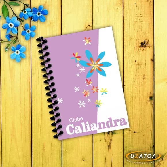 Brinde Caderninho com Capa e Folhas Personalizadas