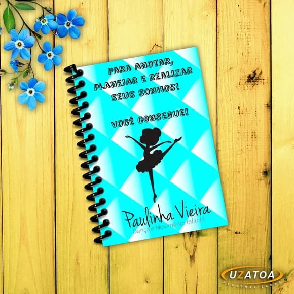 Brinde Caderninho com Capa e Folhas Personalizadas