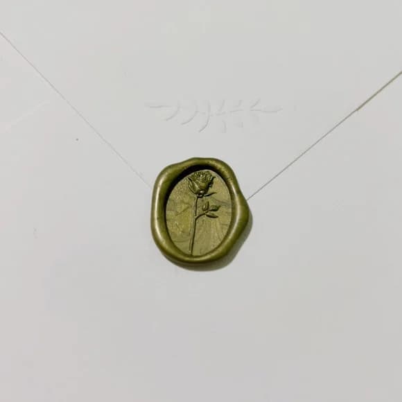Lacre de Cera - Flor Oval