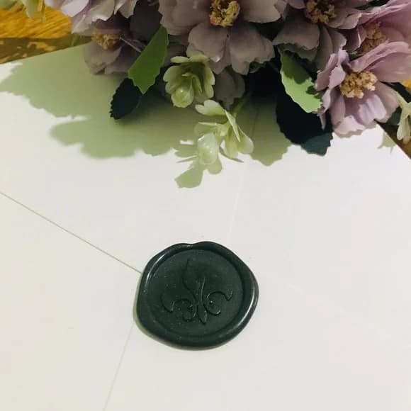 Lacre de Cera - Flor de Liz