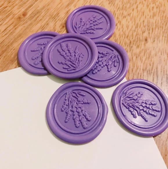 Lacre de Cera - Lavanda 2