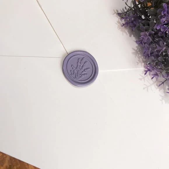 Lacre de Cera - Lavanda 2