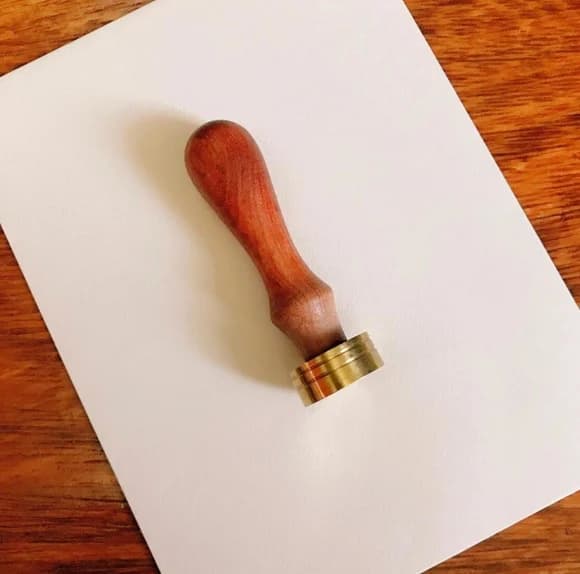 Sinete Personalizado + 500 Lacres de Cera