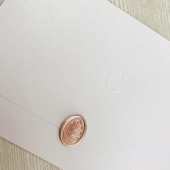 Lacre Oval - Folha Grande