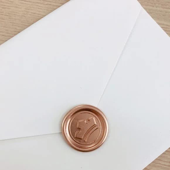 Lacre - Coroa Rose Gold