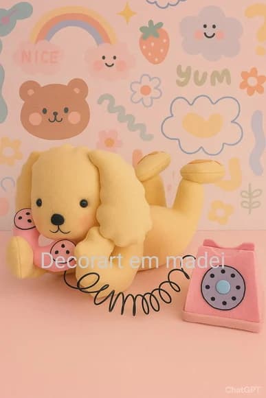 Bobbie Goods Boneco Decorativo em Feltro