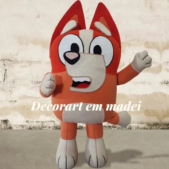 Bingo Boneco Decoração em Feltro