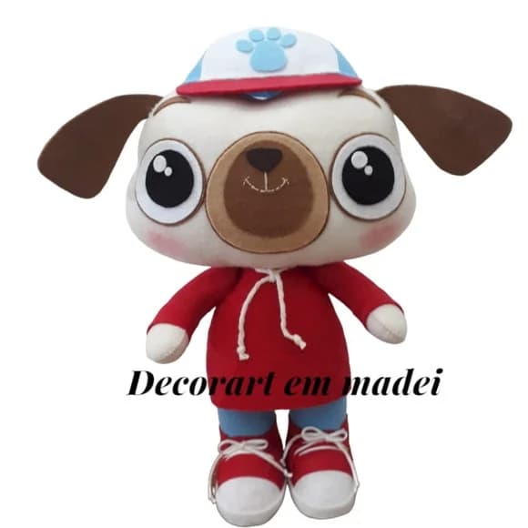 Spud Boneco Decoração em Feltro