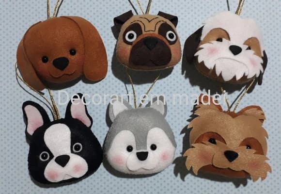 Enfeites de Árvore de Natal decoração Pets