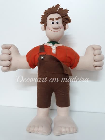 Ralph Boneco Decoração Feltro