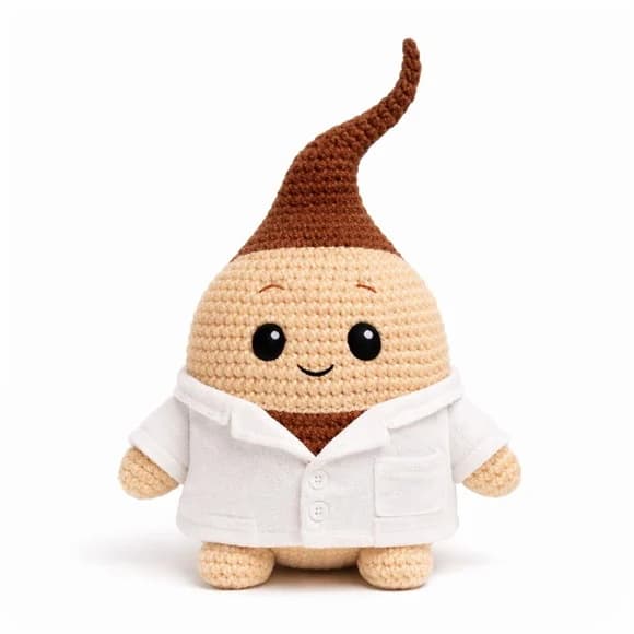 Folículo Capilar em Amigurumi - foto 1
