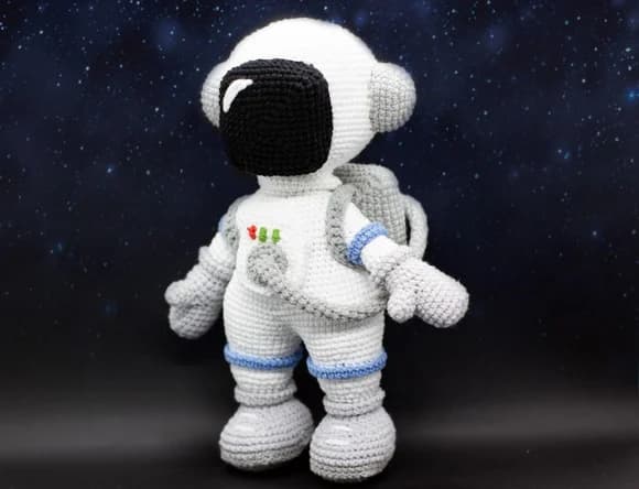 Astronauta em Amigurumi - foto 1