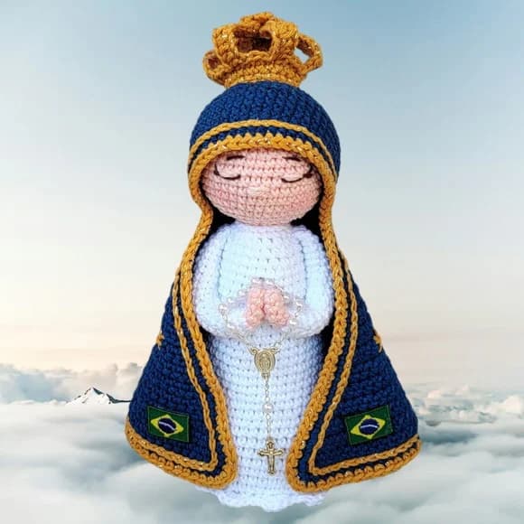 Nossa Senhora Aparecida em Amigurumi - foto 1