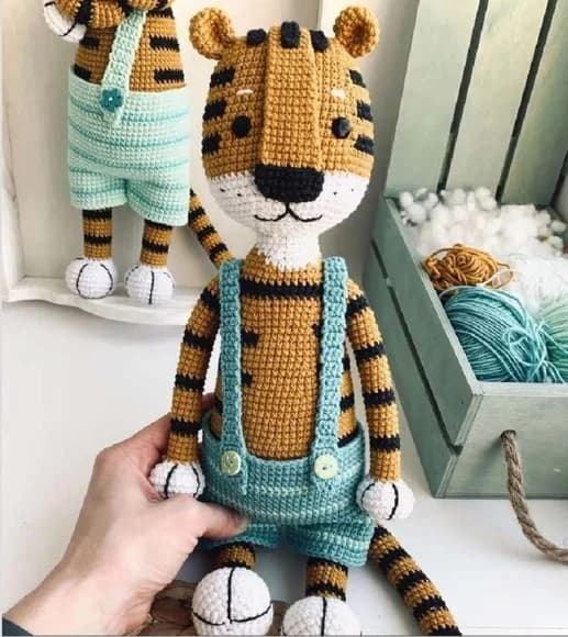 Tigre em Amigurumi - foto 1