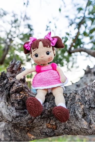 Pópis em Amigurumi