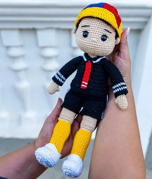 Kiko em Amigurumi