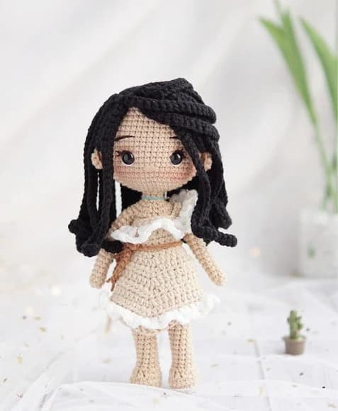 Pocahontas em Amigurumi - foto 1