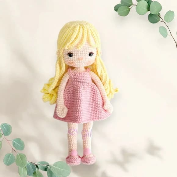 Barbie em Amigurumi