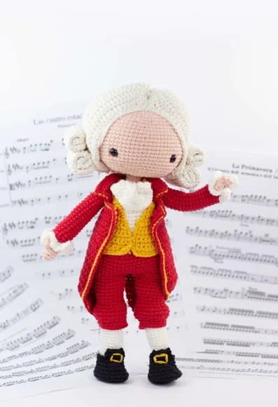 Mozart em Amigurumi - foto 1
