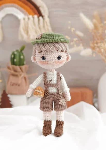 João em Amigurumi (joão e Maria)