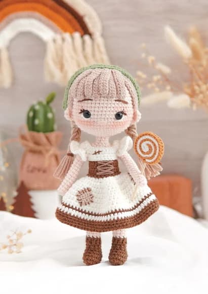 Maria em Amigurumi (joão e Maria) - foto 1