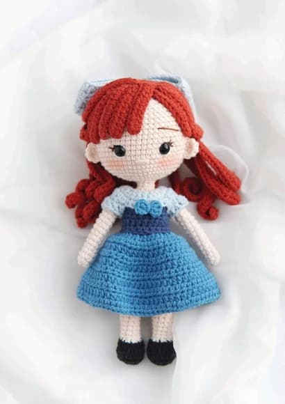 Ariel Humana - Amigurumi