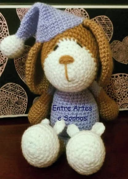 Cãozinho Amigurumi