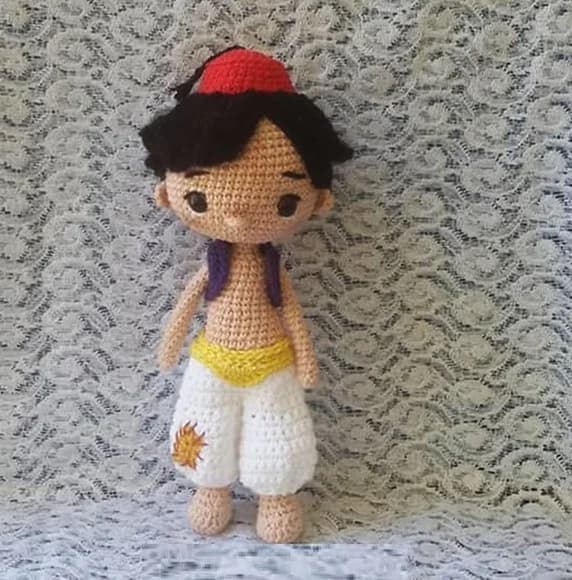 Aladdin em Amigurumi - foto 1