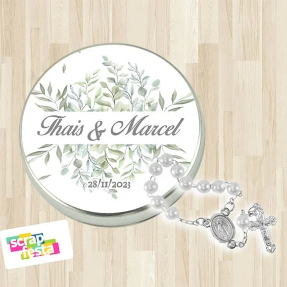 Latinhas Personalizadas Festa Casamento + Mini Tercinho