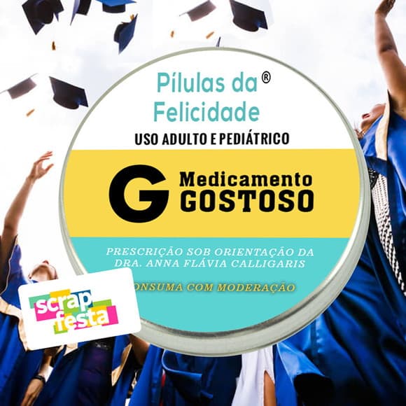 Latinha Personalizada Festa Formatura Medicamento Medicina