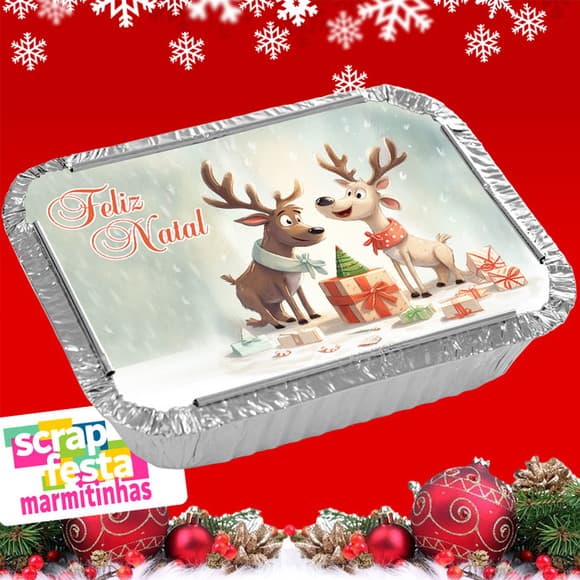 Marmitinhas para Lembrancinhas de Natal