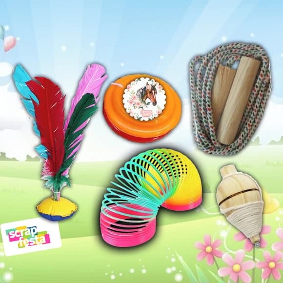 Kit de Brinquedos Festa Cavalo Floral Aquarela
