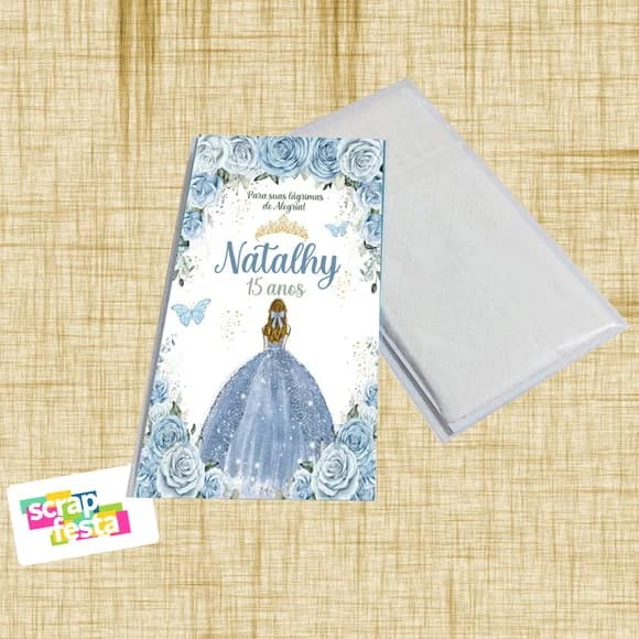 Lencinhos Lágrimas de Alegria Personalizado Festa 15 Anos