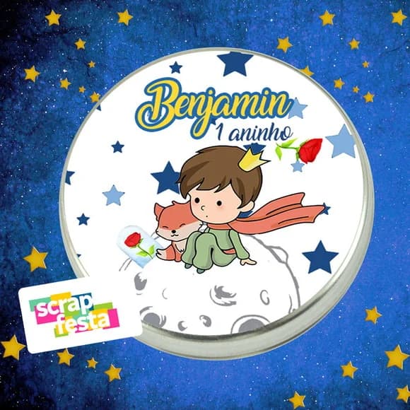 Latinhas Personalizadas o Pequeno Príncipe Cute