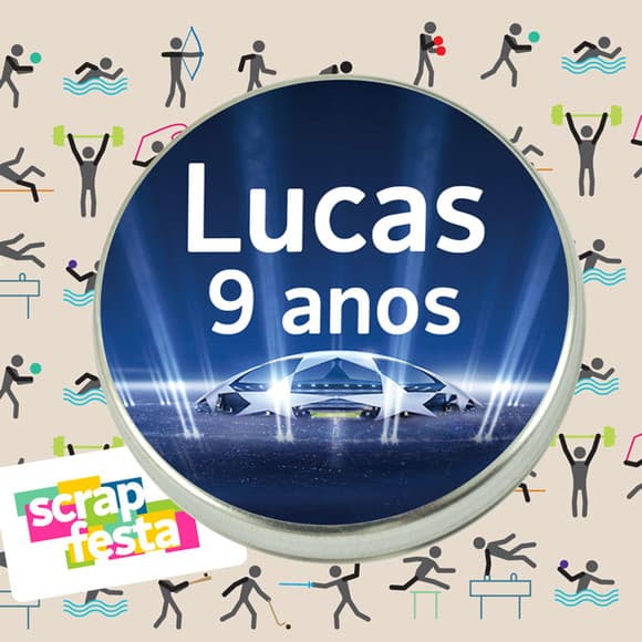 Latinhas Personalizadas Festa Futebol