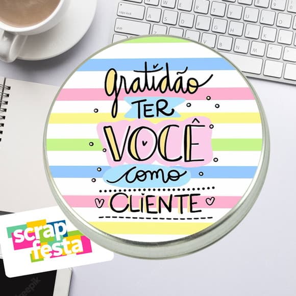 Latinha Personalizada Empresa com Sua Logo