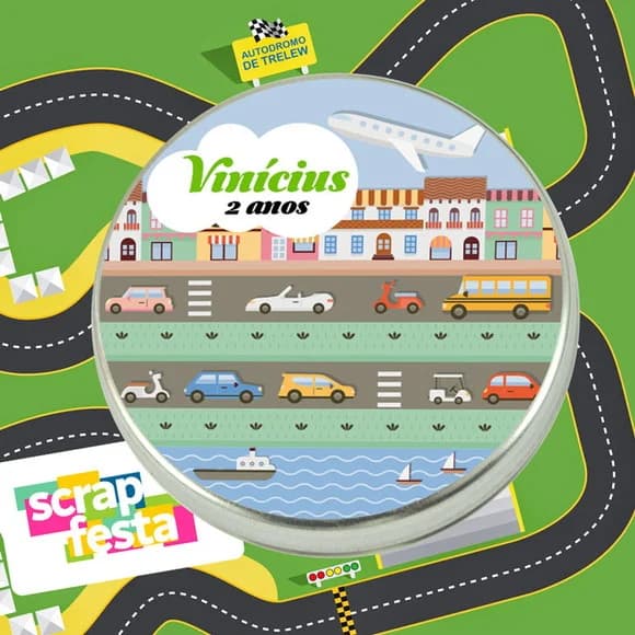 Latinhas Lembrancinhas Meios De Transporte