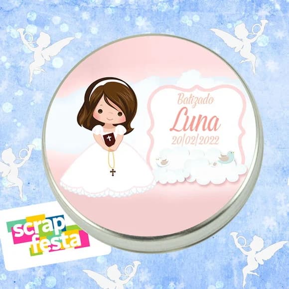Latinhas Personalizadas Festa Batizado