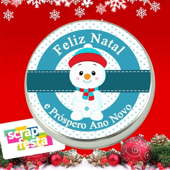 Latinhas 5x1 para Lembrancinhas de Natal