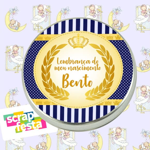 Lembrancinhas de Maternidade Nascimento Menino