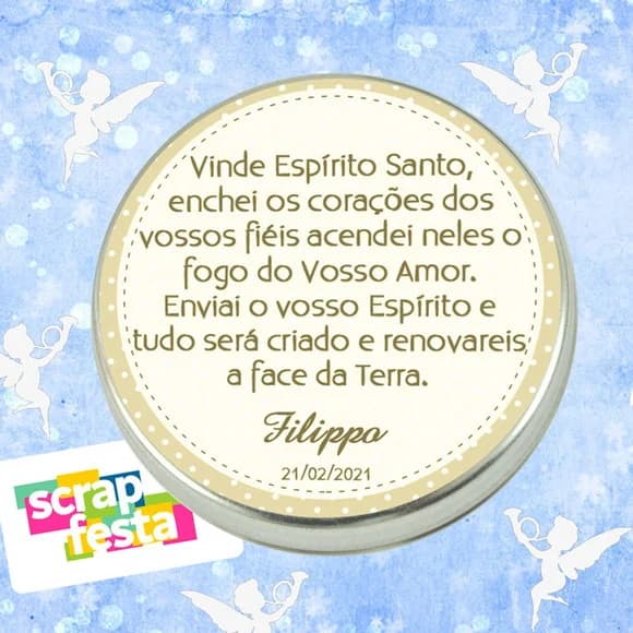 Latinhas Personalizadas Festa Batizado