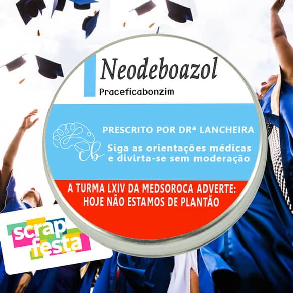 Latinhas Personalizadas Festa Formatura Medicina Medicamento